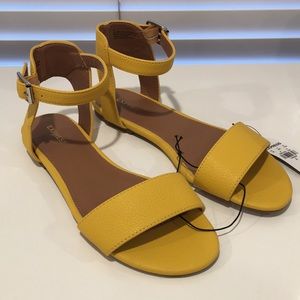 Express Yellow Sandals